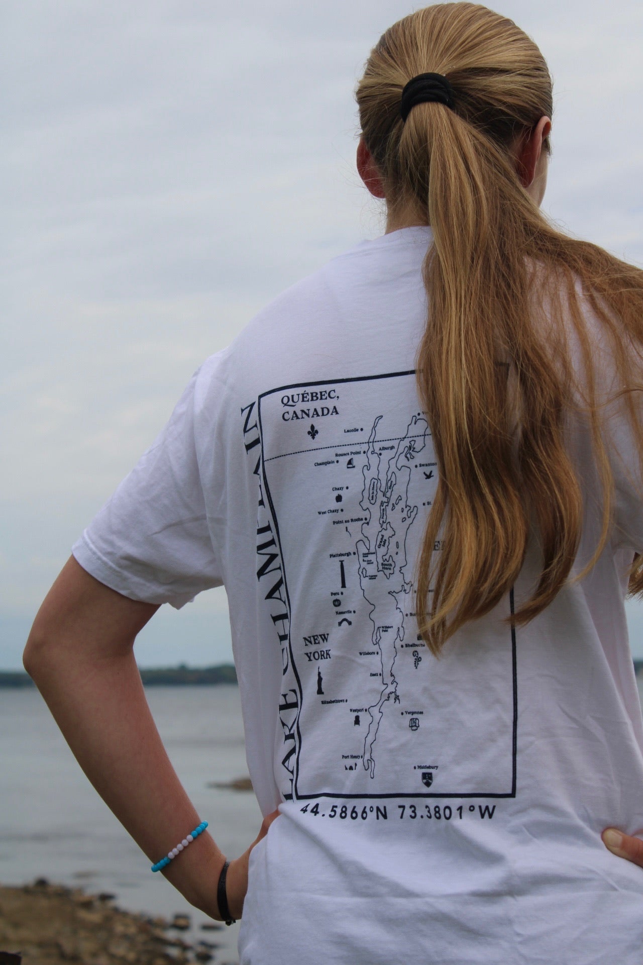 Lake Champlain Short Sleeve Shirt | Plattsburgh, New York | Burlington, Vermont | North Country Gift, Present | Fisherman Gifts | Sailing |