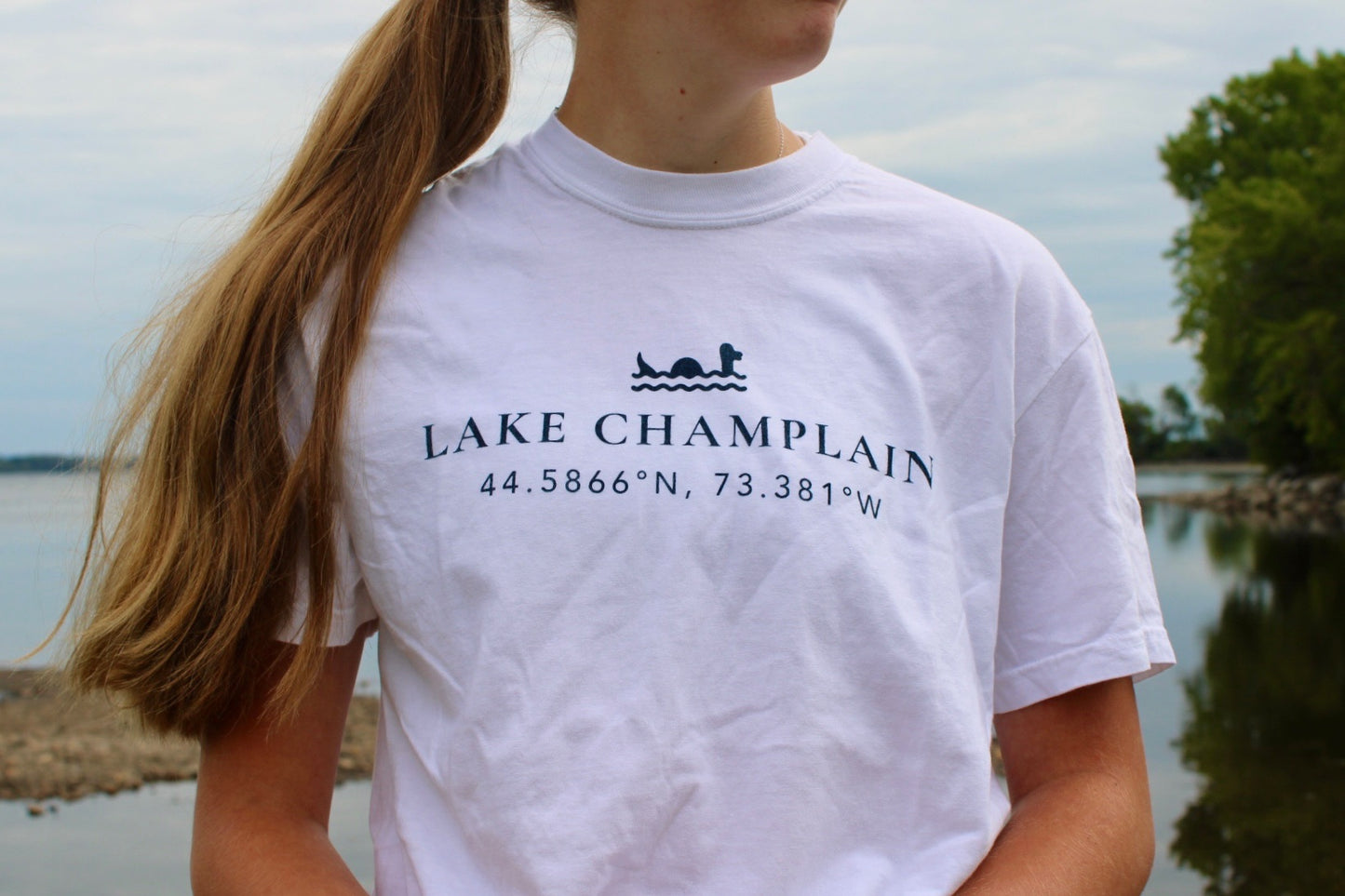 Lake Champlain Short Sleeve Shirt | Plattsburgh, New York | Burlington, Vermont | North Country Gift, Present | Fisherman Gifts | Sailing |
