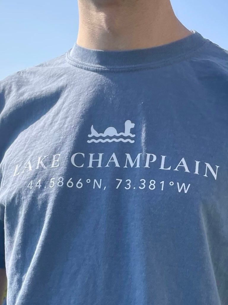 Lake Champlain Long Sleeve Shirt | Plattsburgh, New York | Burlington, Vermont | North Country Gift, Present | Fisherman Gifts | Sailing |
