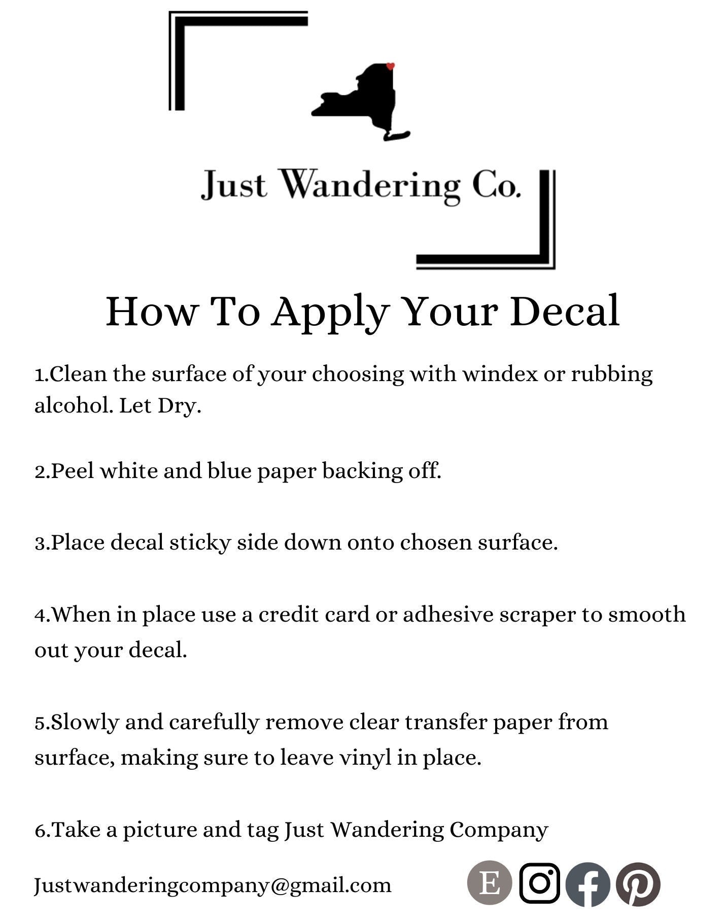 Lake Champlain Outline Vinyl Sticker | Vinyl Decal | New York | North Country | Plattsburgh, New York | Burlington, Vermont | Lake Outline