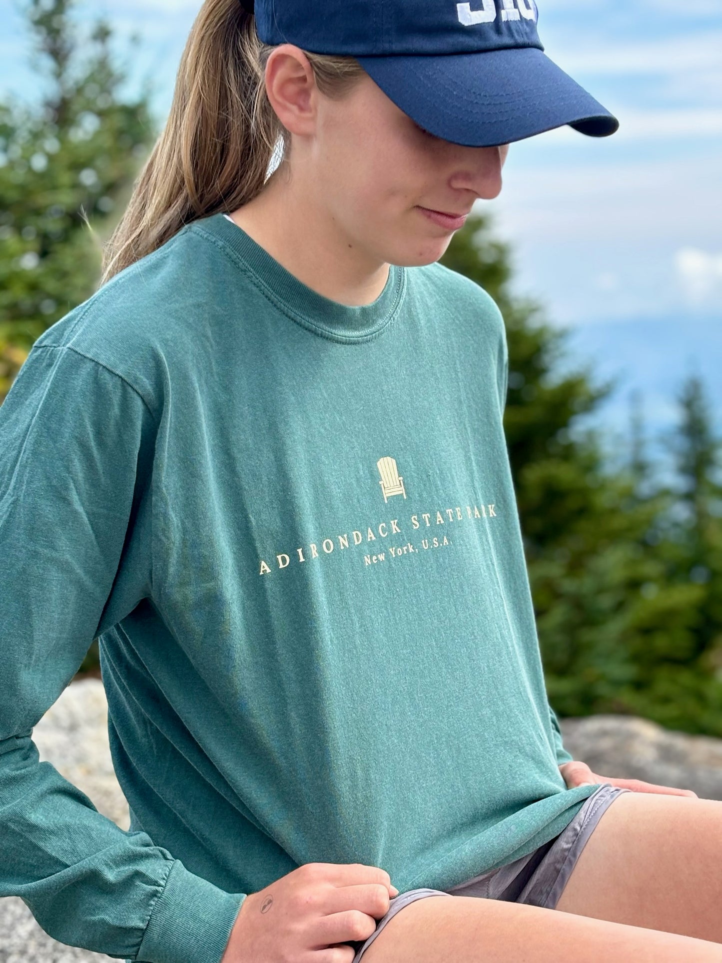 Adirondack Park Long Sleeve Shirt | Plattsburgh, New York | Burlington, Vermont | North Country Gift, Present | Lake Placid | ADK | Saranac