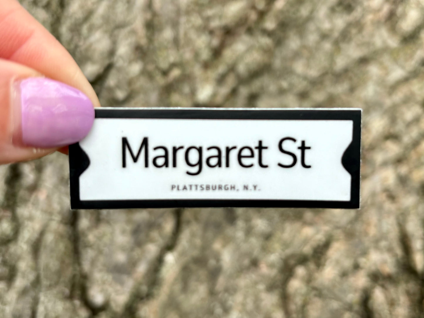 City of Plattsburgh Historic Street Sign Stickers