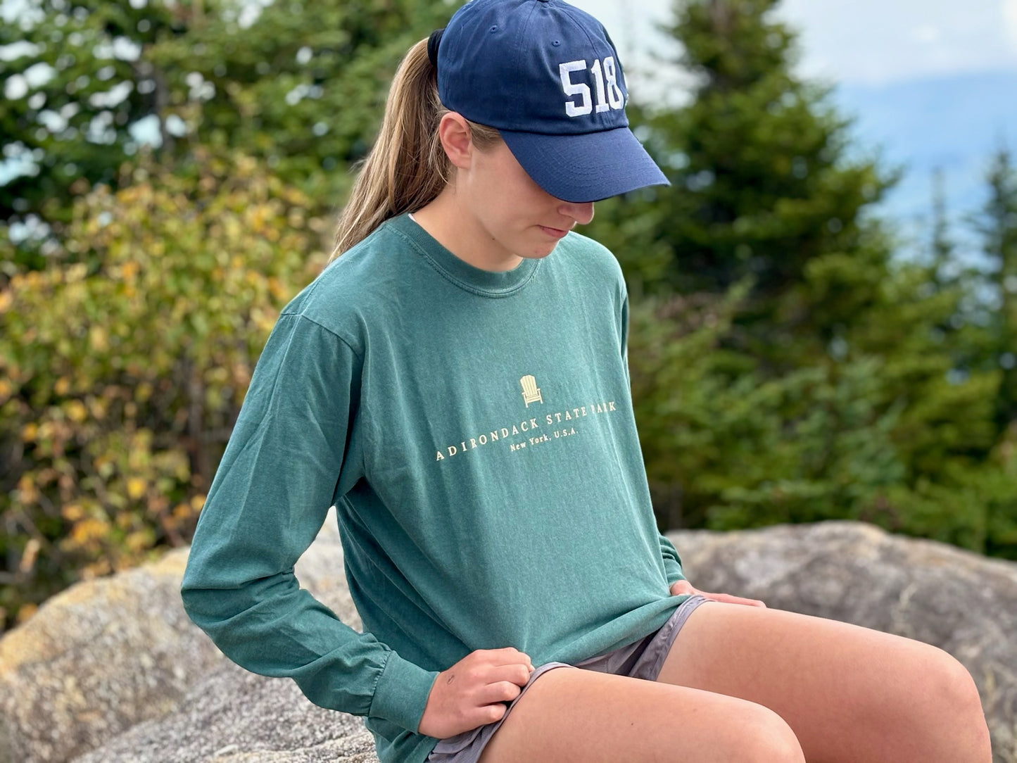 518 Embroidered Hat | The Real Upstate NY | Plattsburgh | Albany | North Country | 518 | Potsdam | New York | SUNY upstate | Lake George | Adirondacks | NY