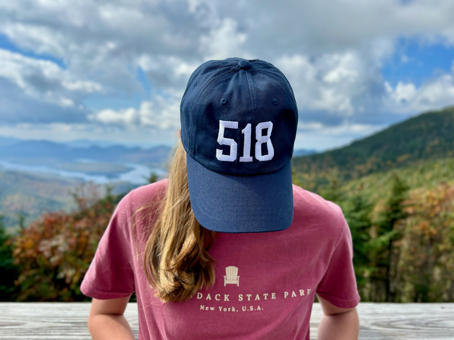 518 Embroidered Hat | The Real Upstate NY | Plattsburgh | Albany | North Country | 518 | Potsdam | New York | SUNY upstate | Lake George | Adirondacks | NY