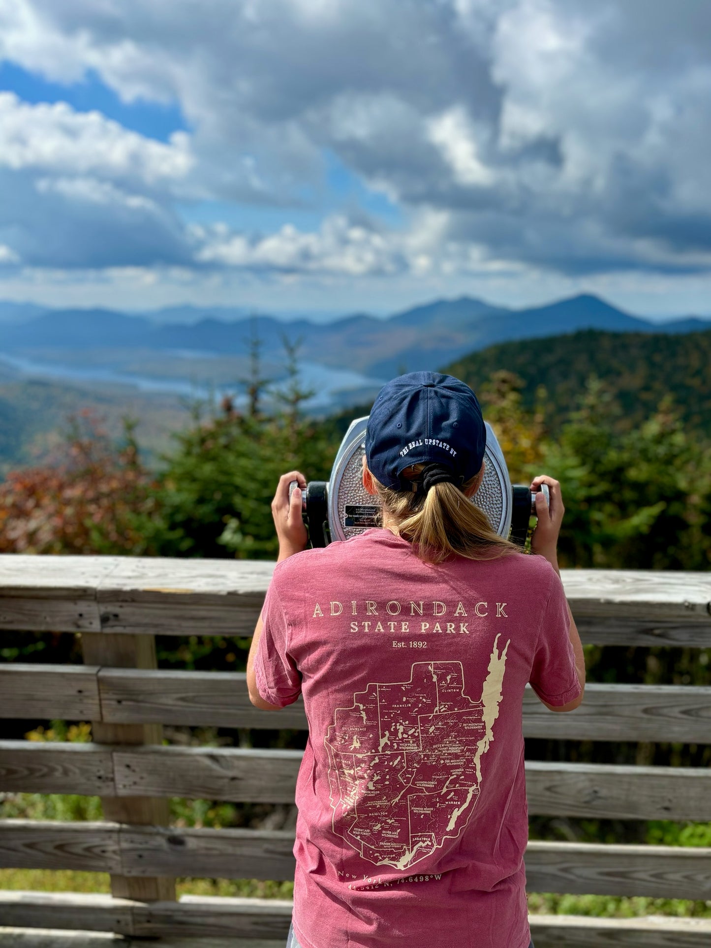 Adirondack Park Map Short Sleeve Shirt | Plattsburgh, New York | Lake Placid | North Country Gift, Present | Keene Valley | ADK | Saranac Lake