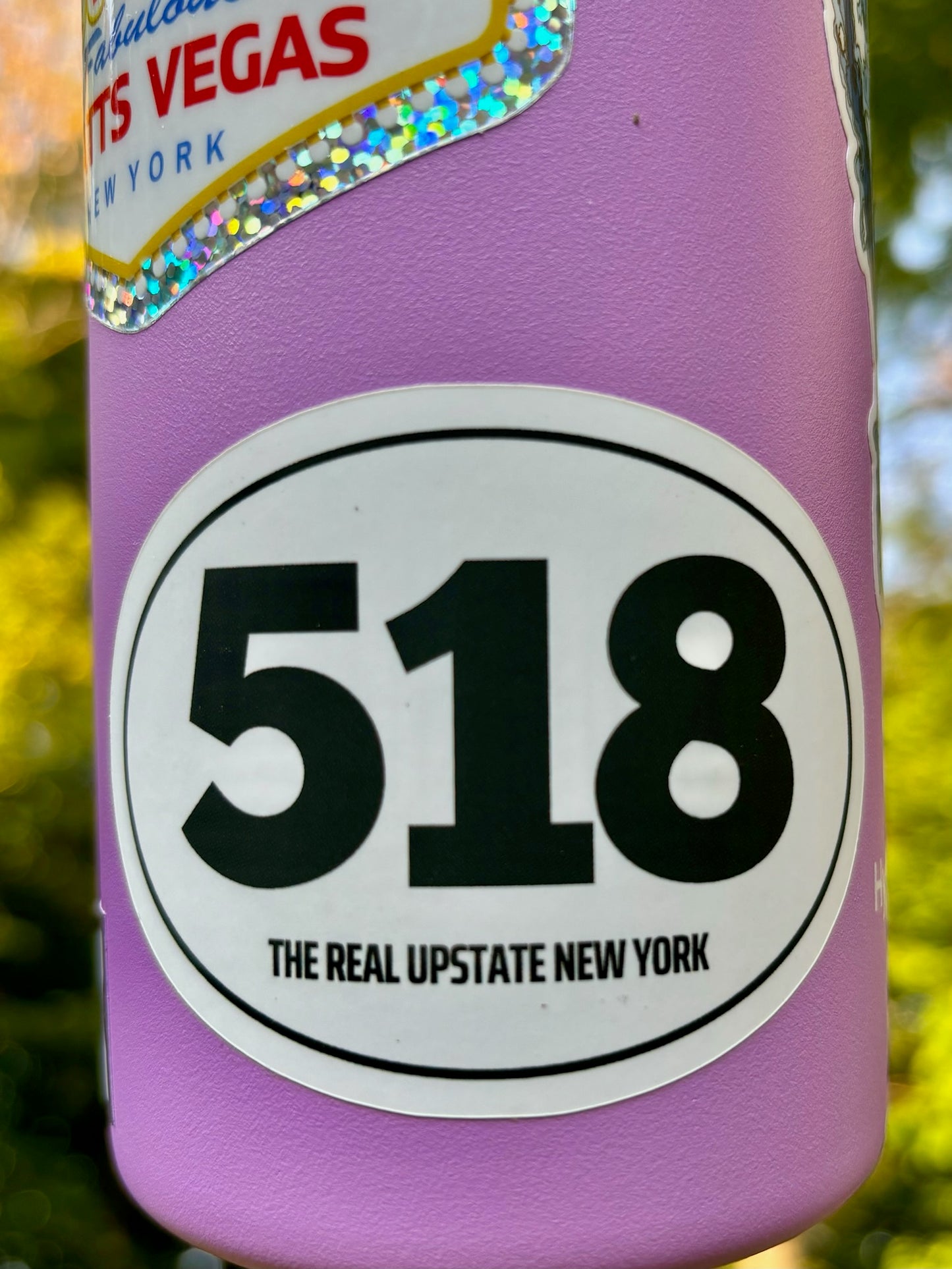 518 The Real Upstate Sticker – Show Your 518 Pride!