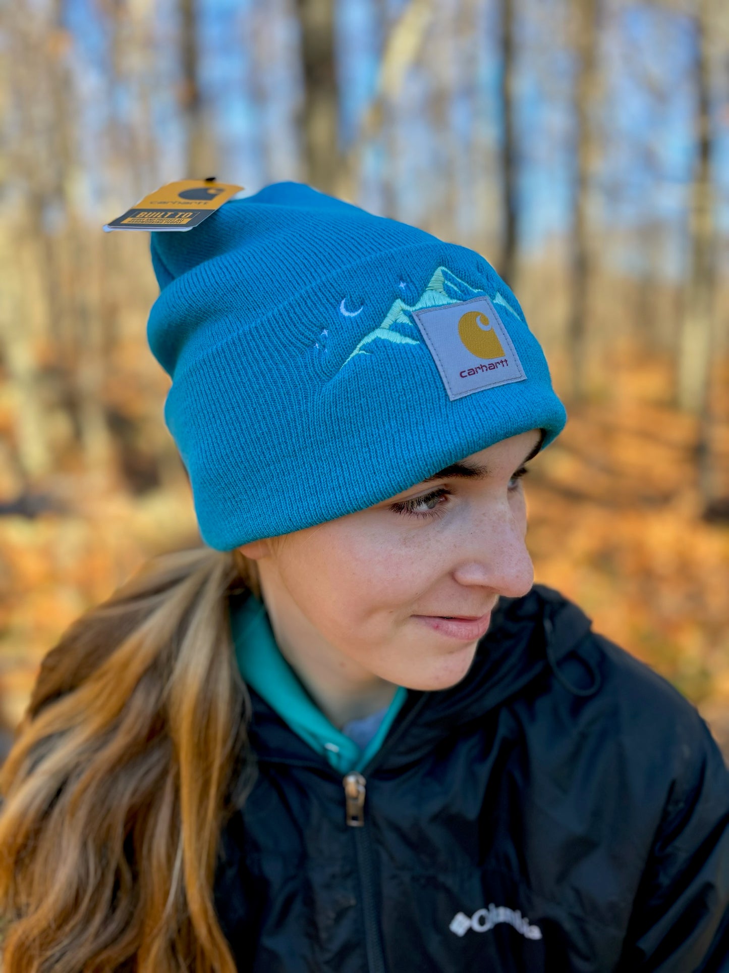 Carhartt Mountain Beanie | Handmade | Gift for Her | Gift for Him | Unique Embroidered Winter Hat