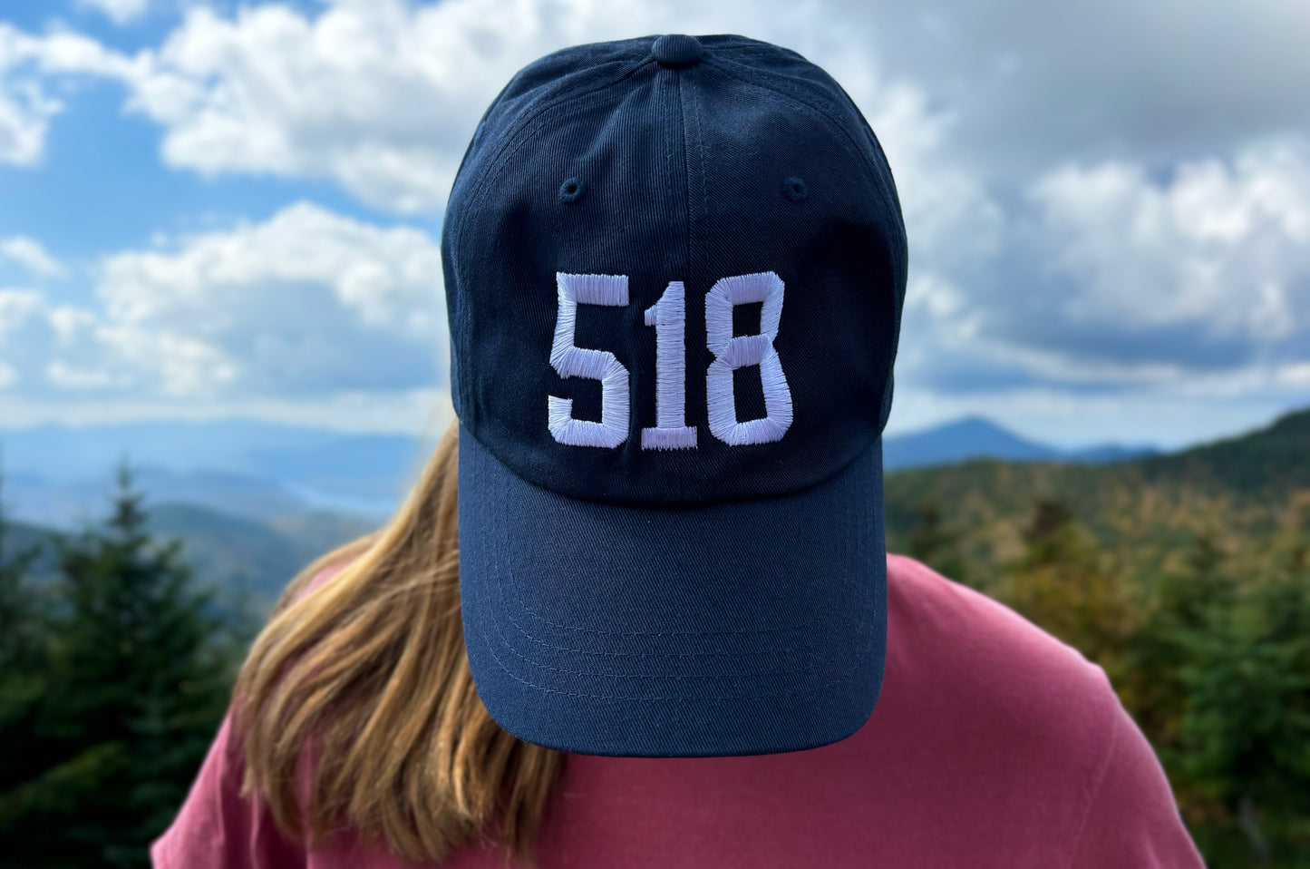 518 Embroidered Hat | The Real Upstate NY | Plattsburgh | Albany | North Country | 518 | Potsdam | New York | SUNY upstate | Lake George | Adirondacks | NY