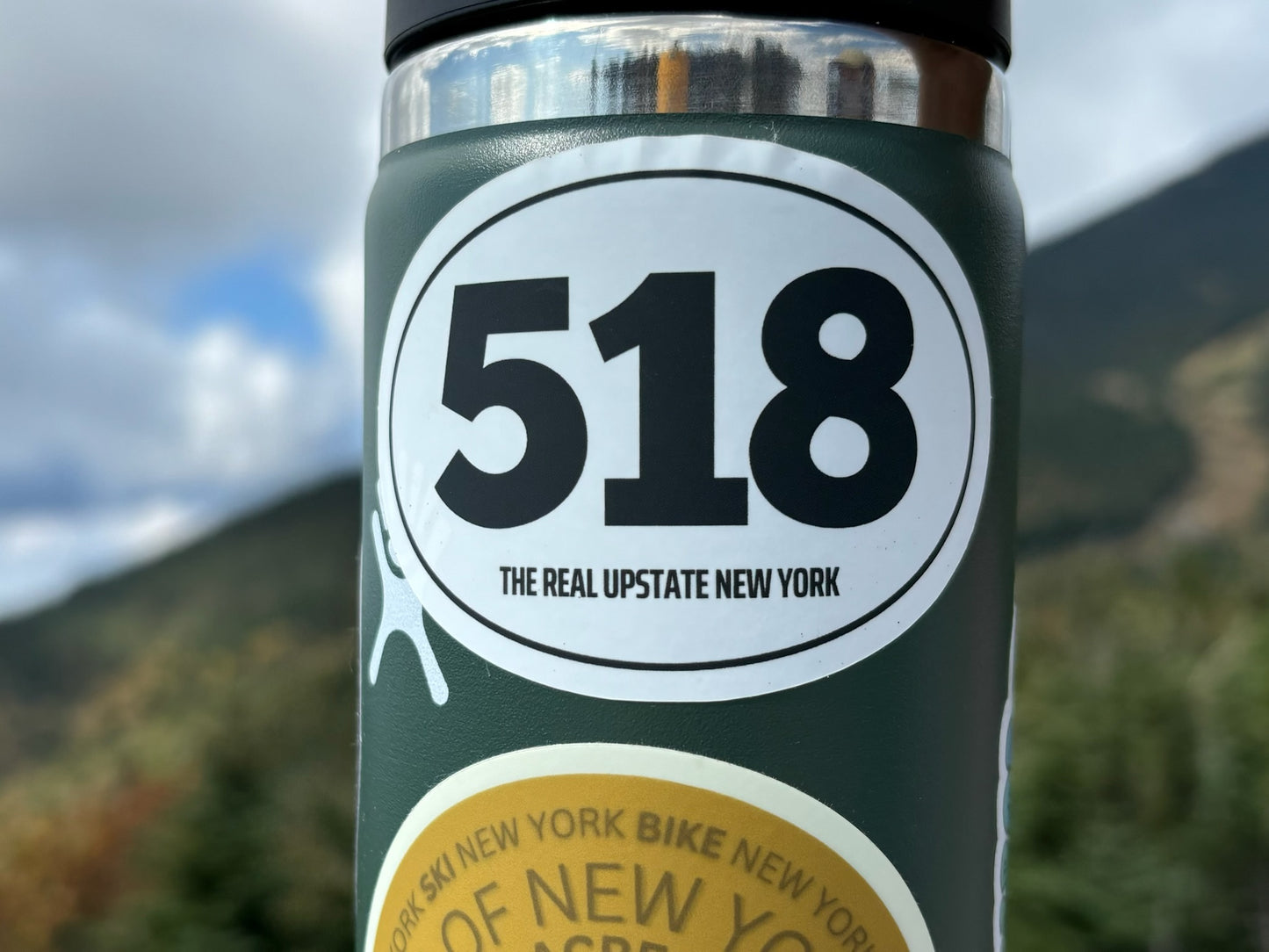 518 The Real Upstate Sticker – Show Your 518 Pride!