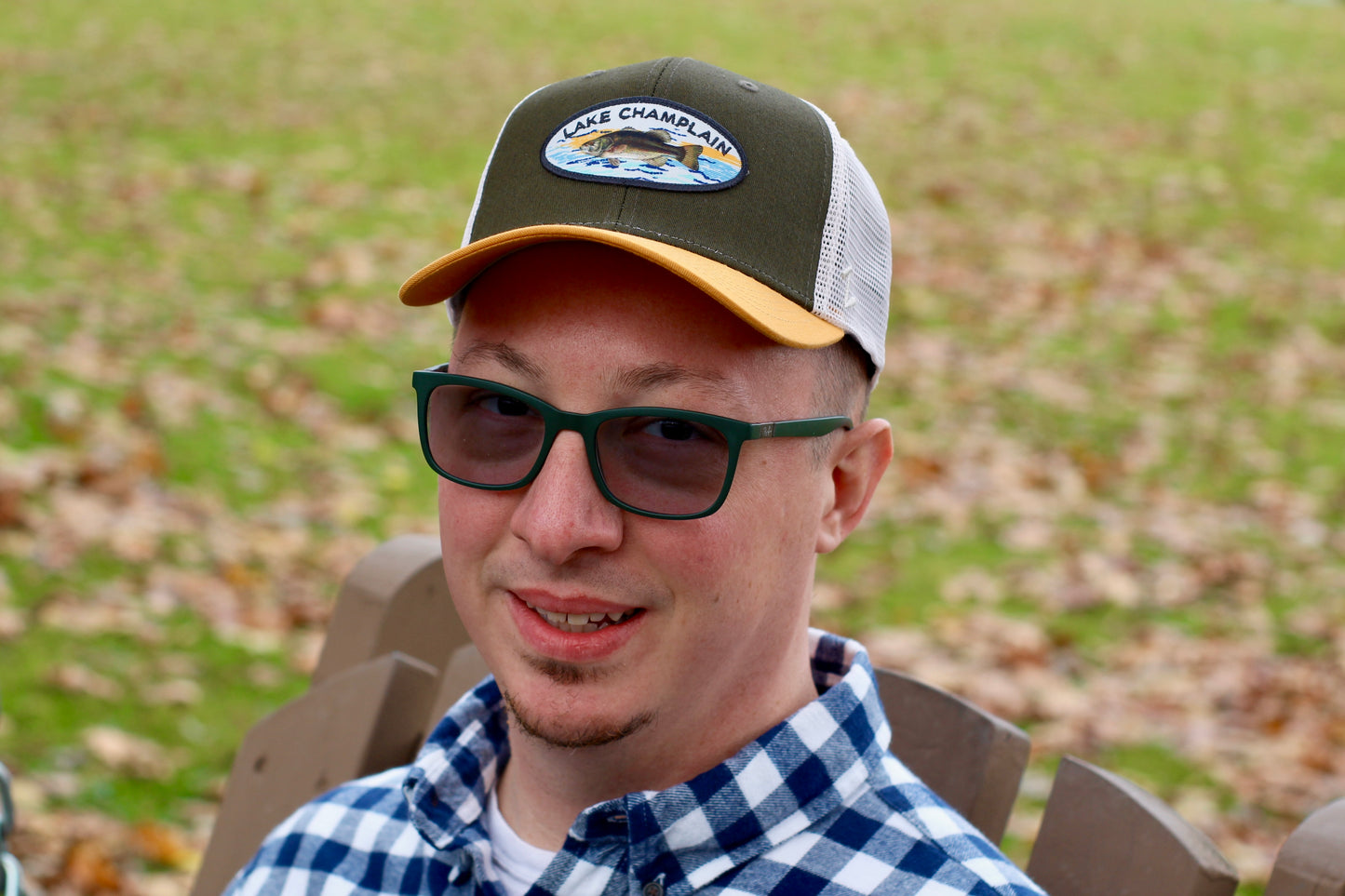 Lake Champlain Bass Hat | Zephar Trucker | Fishing Gifts | Vermont | New York | Lake Life | Outdoors Hat