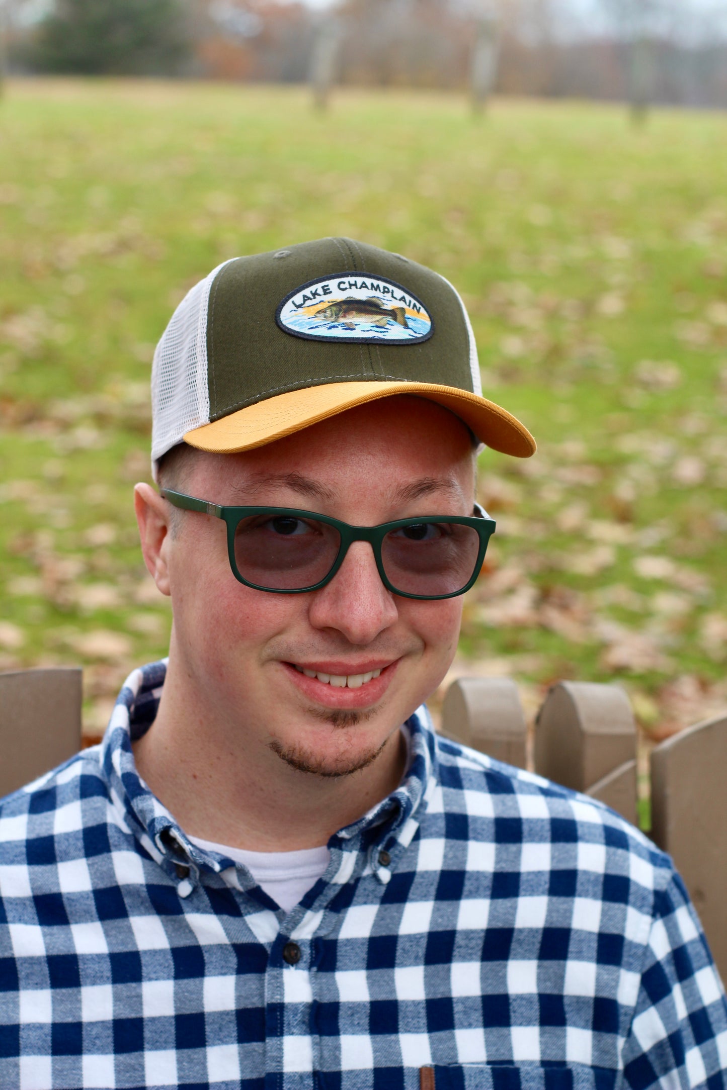 Lake Champlain Bass Hat | Zephar Trucker | Fishing Gifts | Vermont | New York | Lake Life | Outdoors Hat