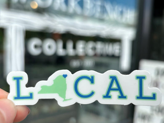 Local New York Sticker | Plattsburgh | Local Souvenir