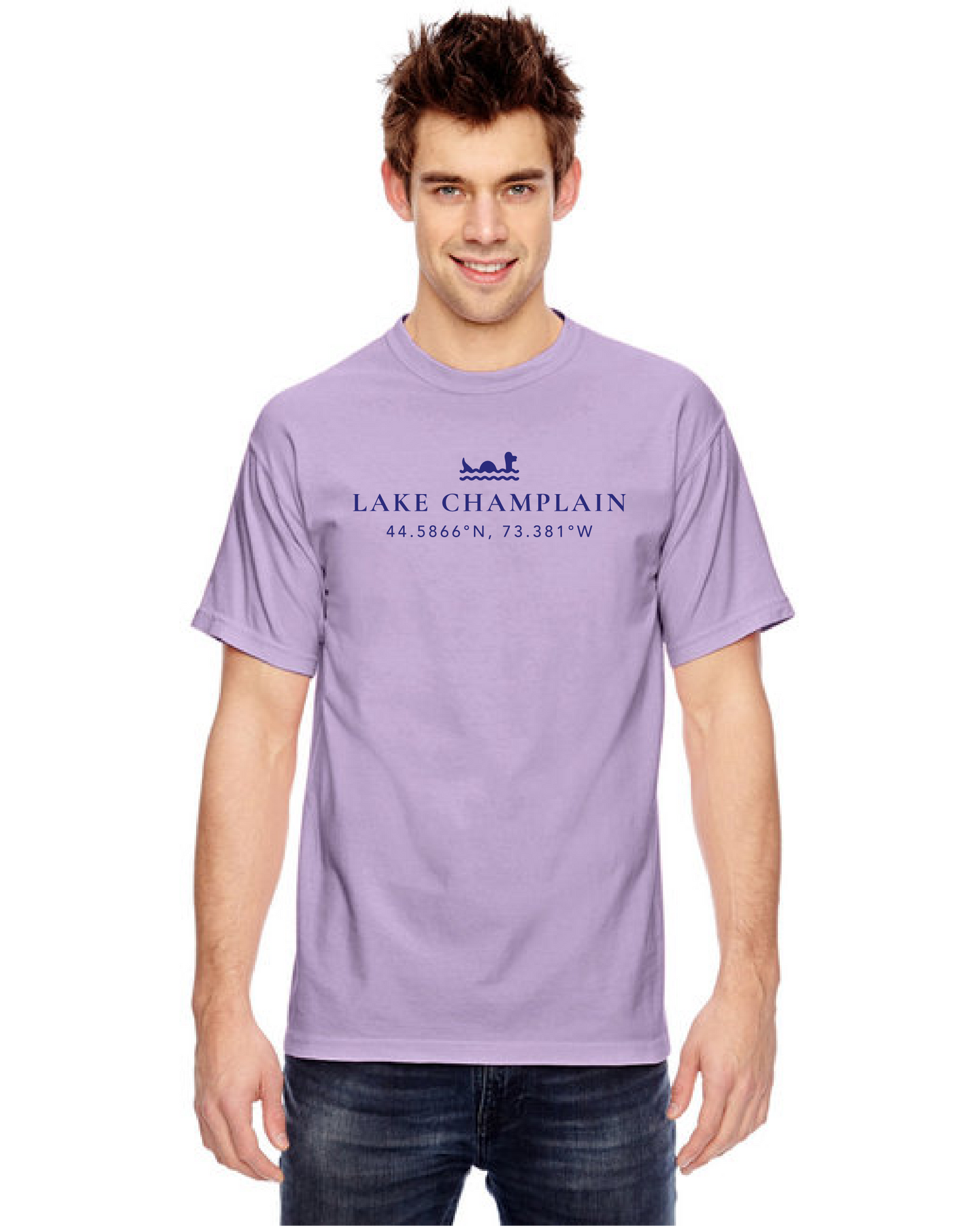 Lake Champlain Short Sleeve Shirt | Plattsburgh, New York | Burlington, Vermont | North Country Gift, Present | Fisherman Gifts | Sailing |