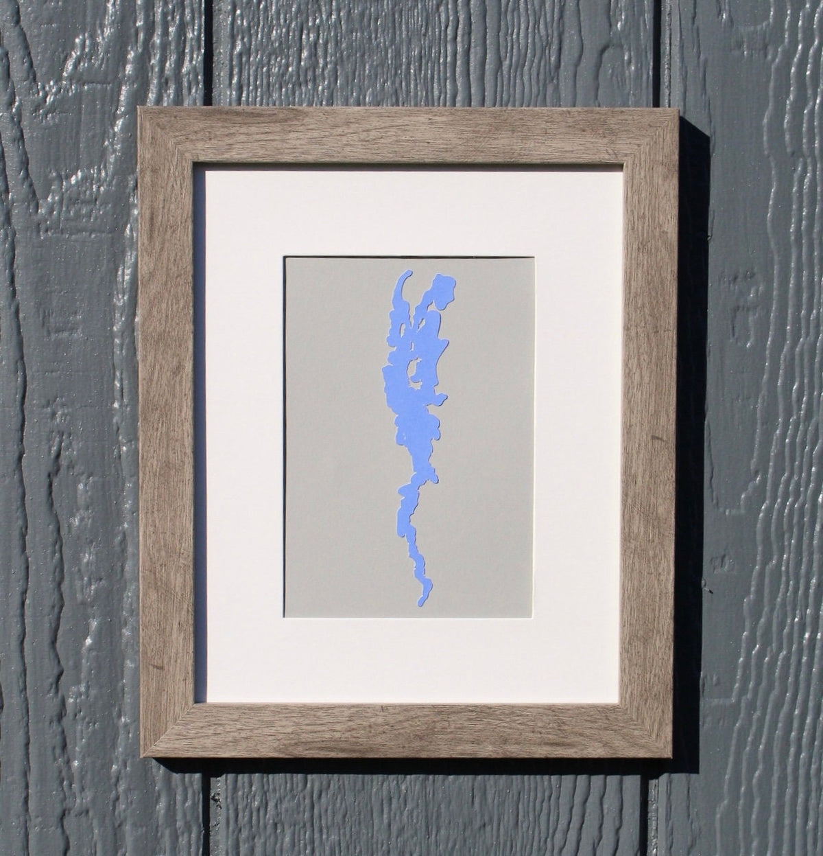 Lake Champlain Art: Custom Framed Wall Hanging (5x7 Matted)