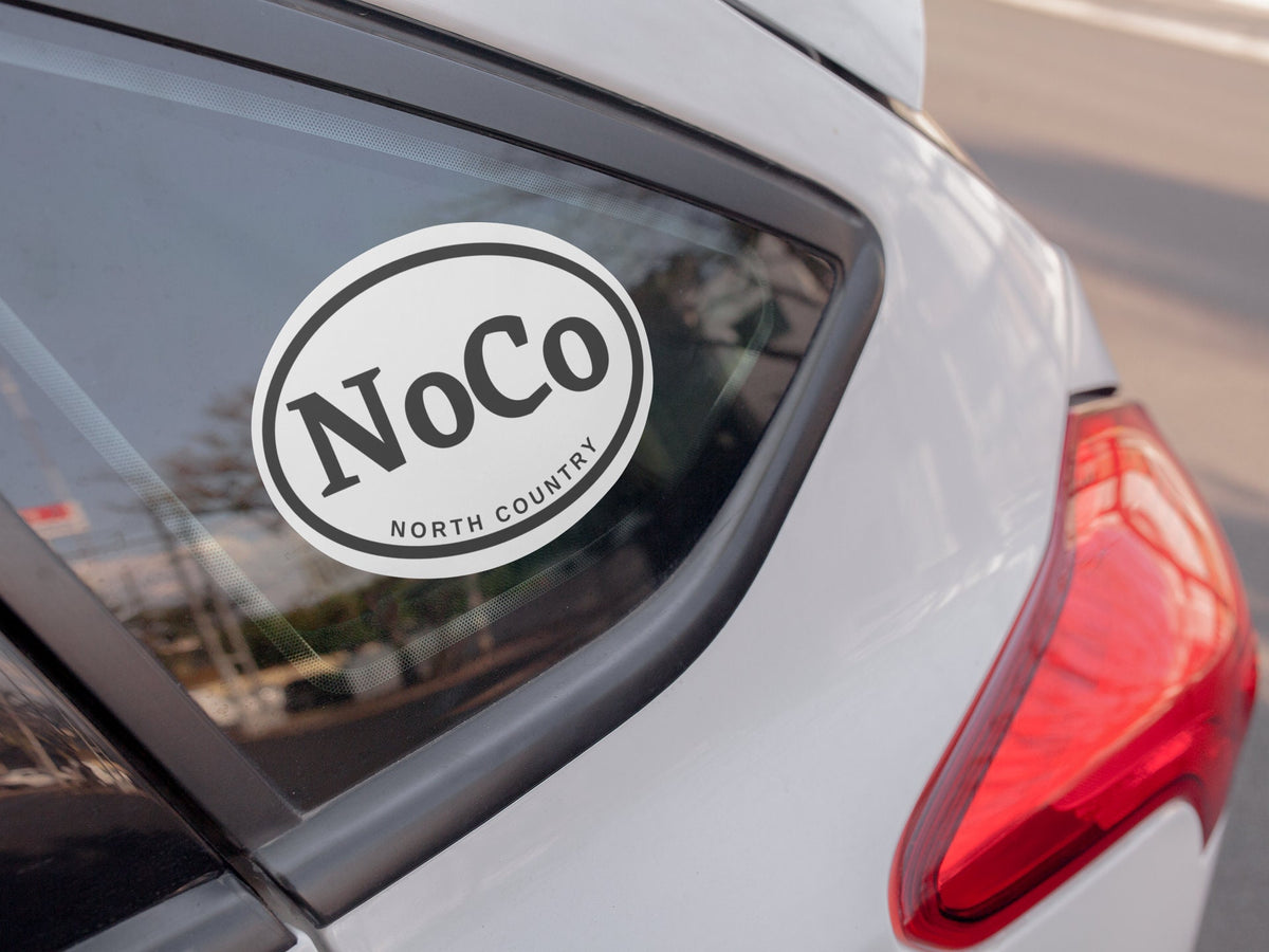North Country NoCo Sticker: Plattsburgh NY, Lake Champlain Decal
