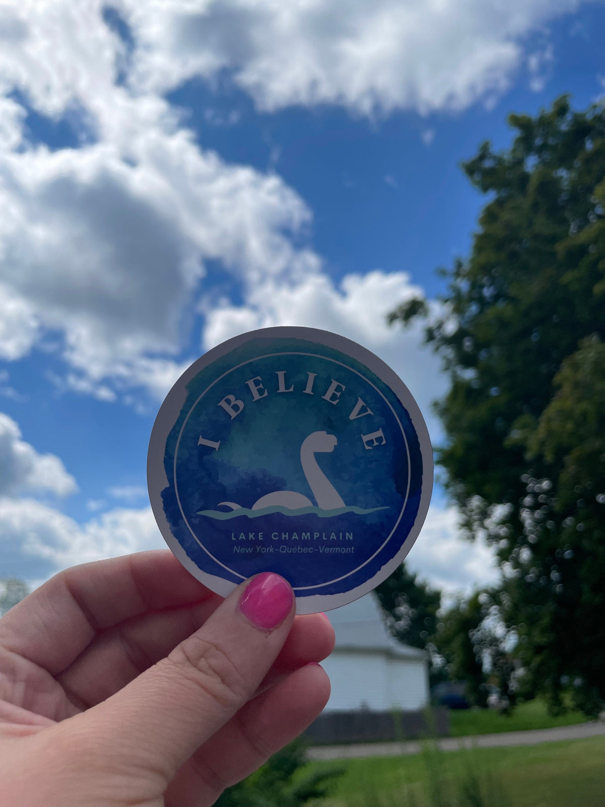 Lake Champlain Champy Magnet: North Country Souvenir