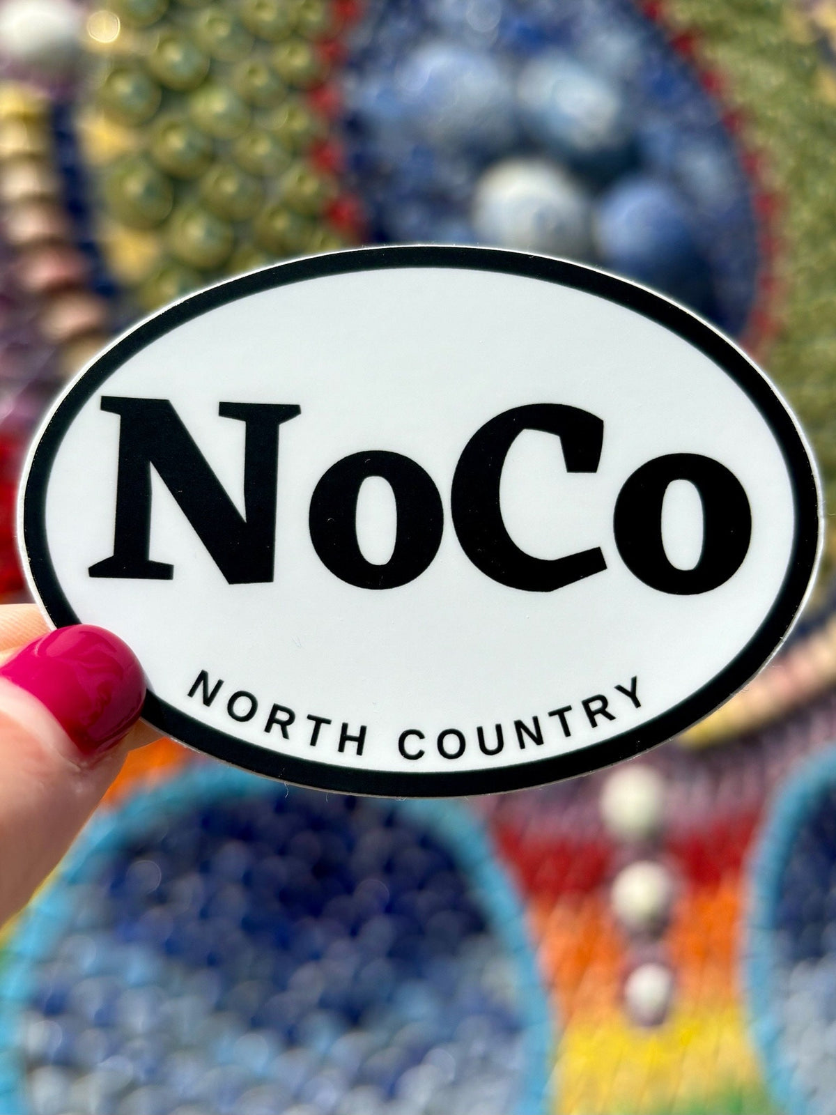 North Country NoCo Sticker: Plattsburgh NY, Lake Champlain Decal