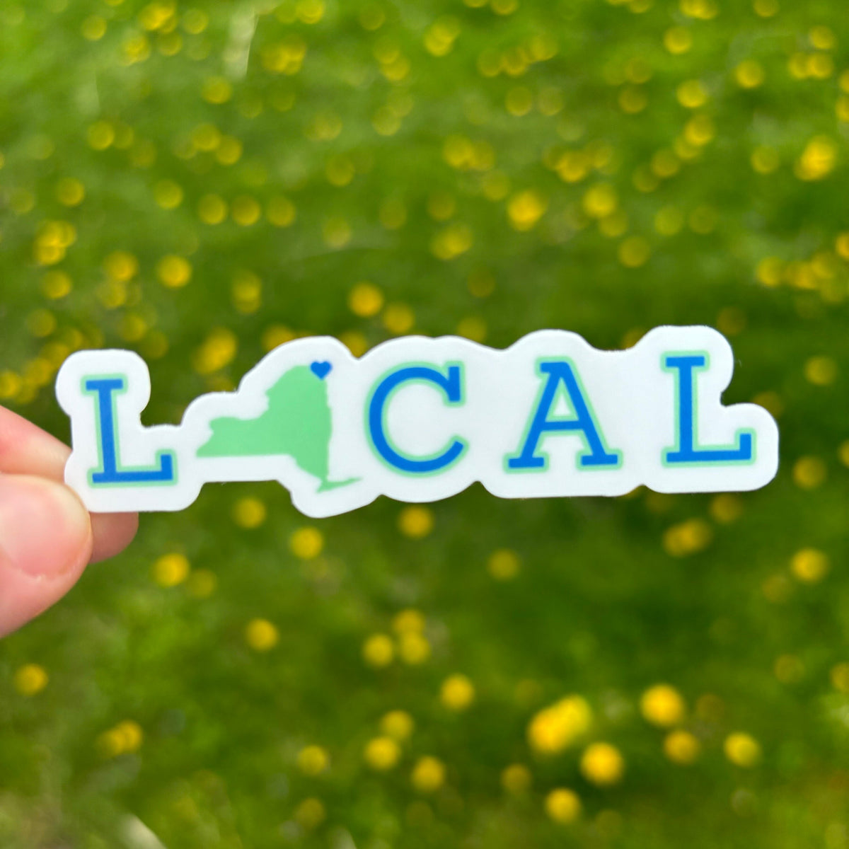 New York Local Sticker | Plattsburgh | Local Souvenir