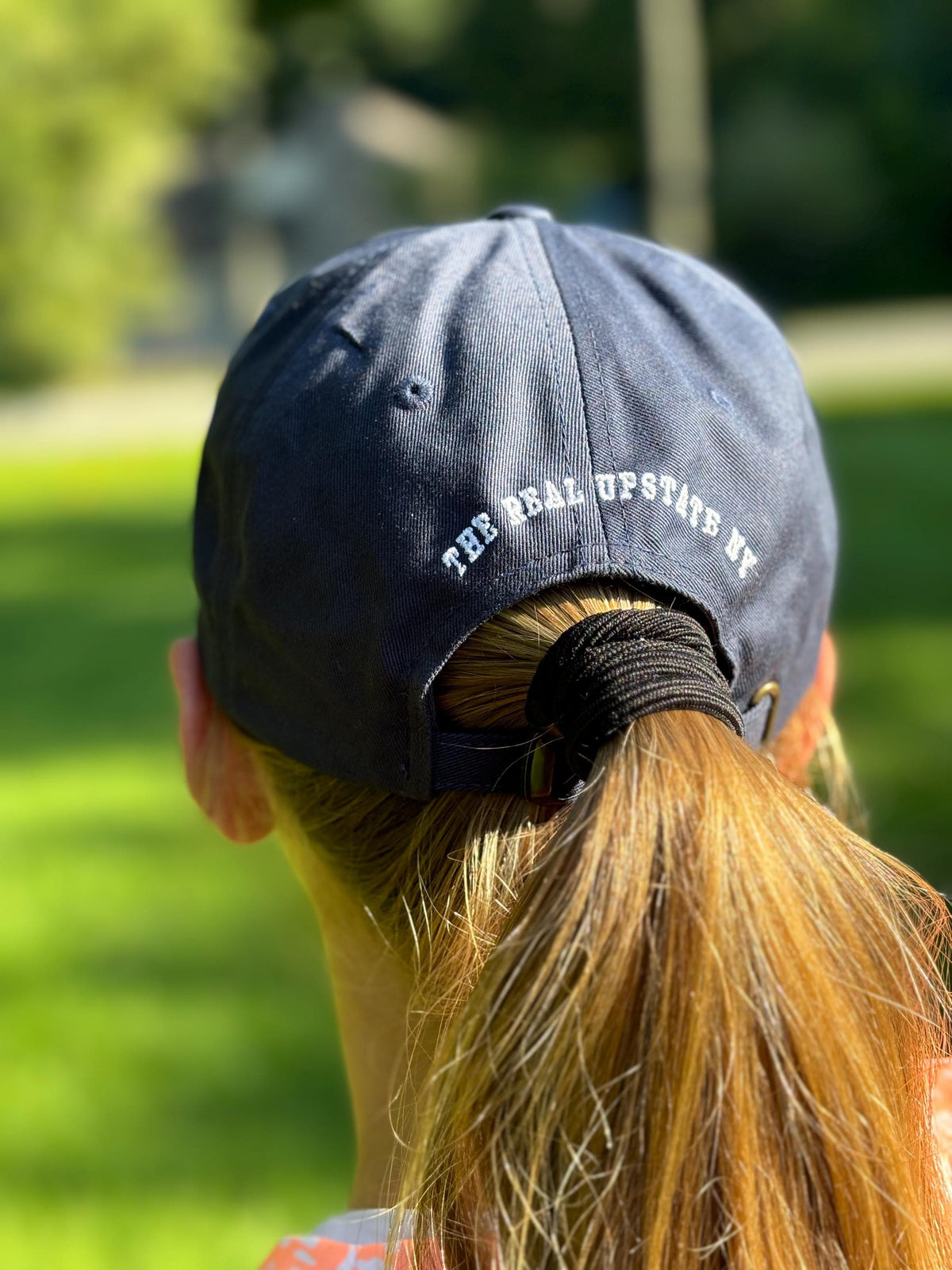 518 Embroidered Hat: Upstate NY Navy Baseball Cap