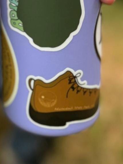 Adirondack Hiking Boot Sticker: ADK Hiker Gift