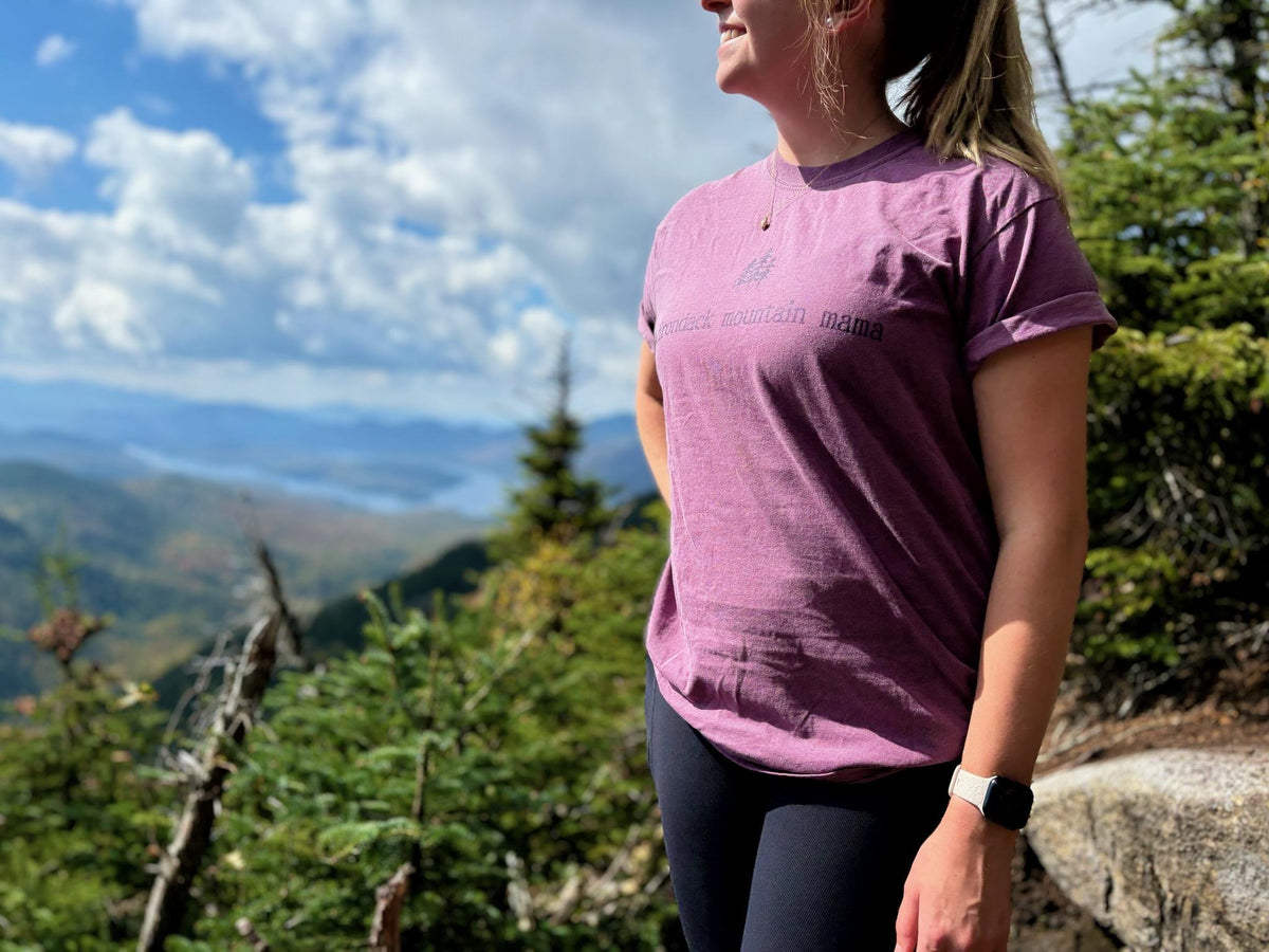 Adirondack Mountain Mama Long or Short Sleeve Shirt: North Country Gift