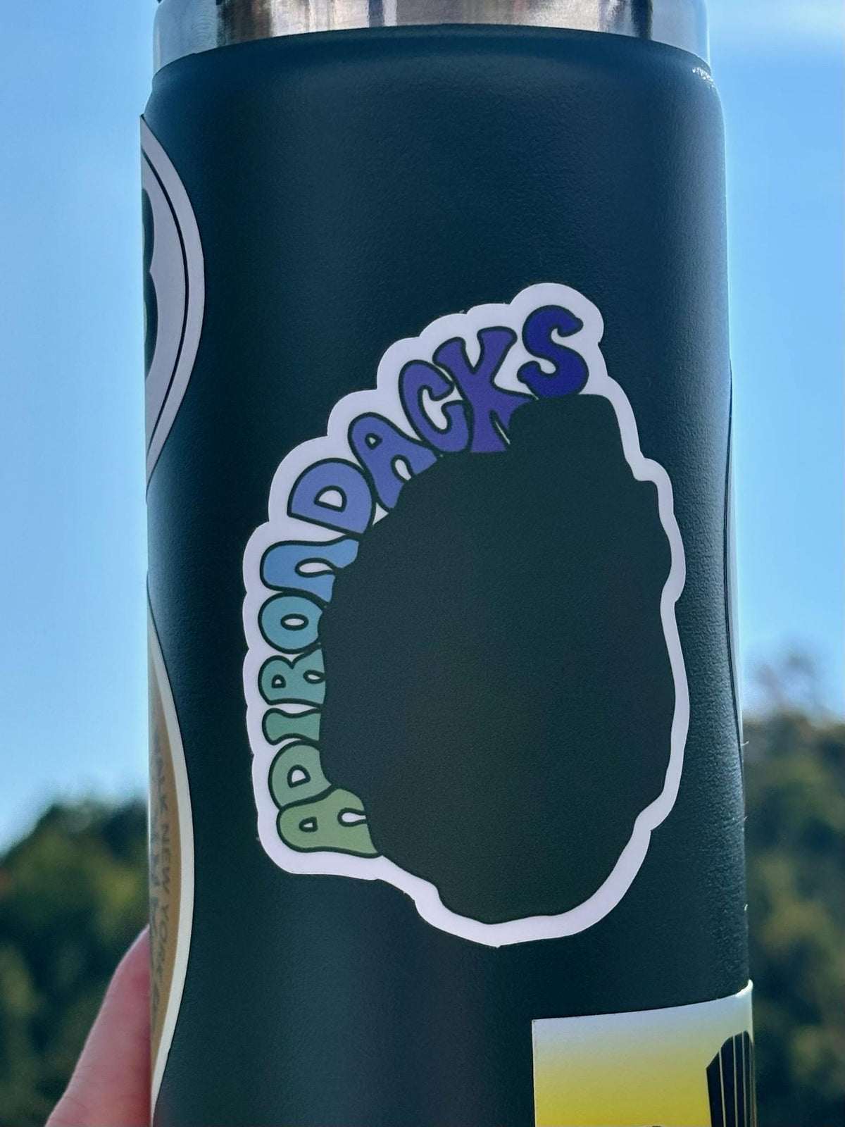 Adirondack Park Sticker: ADK Hiker Gift