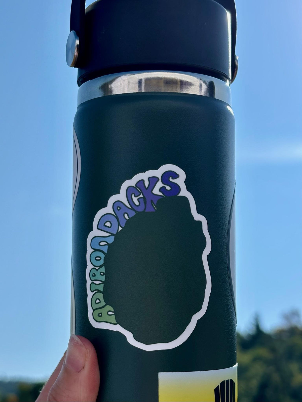 Adirondack Park Sticker: ADK Hiker Gift
