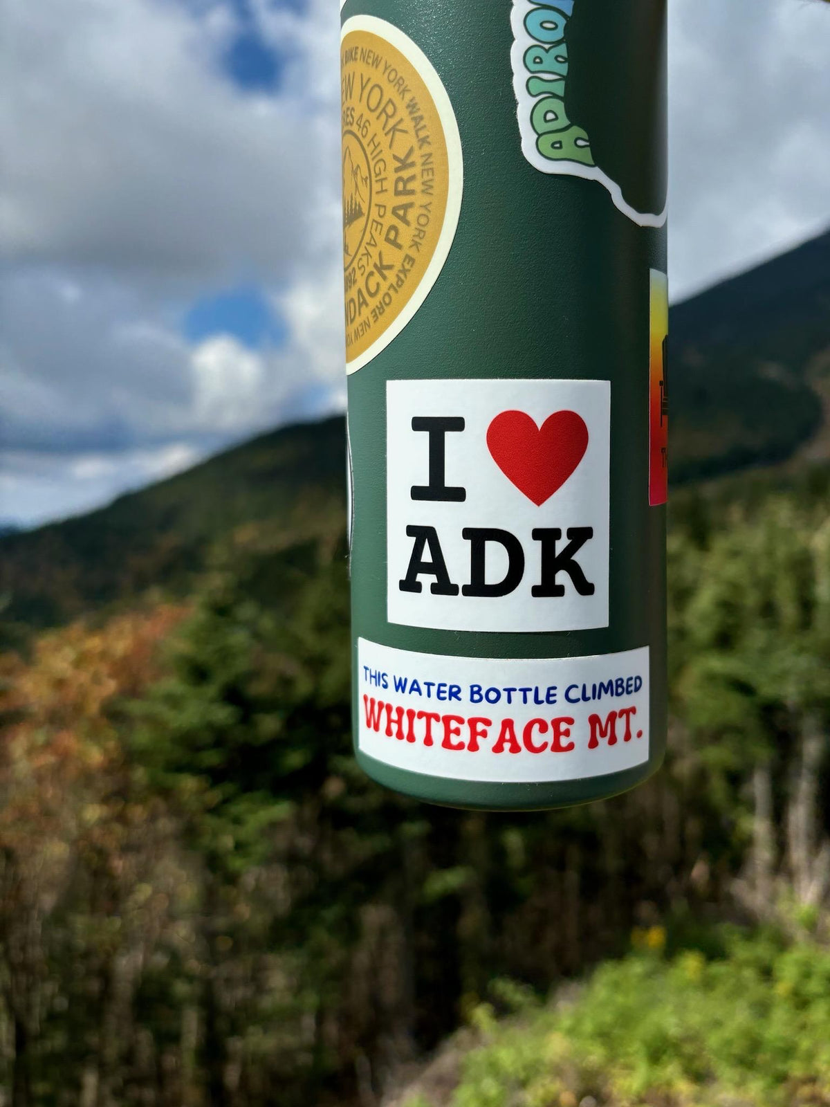 Whiteface Mountain Sticker: ADK Hiking Gift