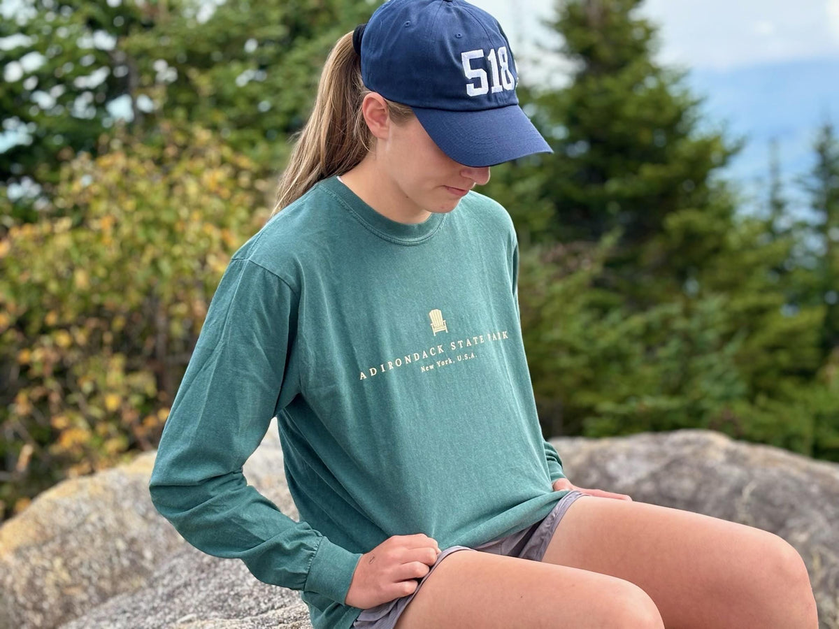 518 Embroidered Hat: Upstate NY Navy Baseball Cap