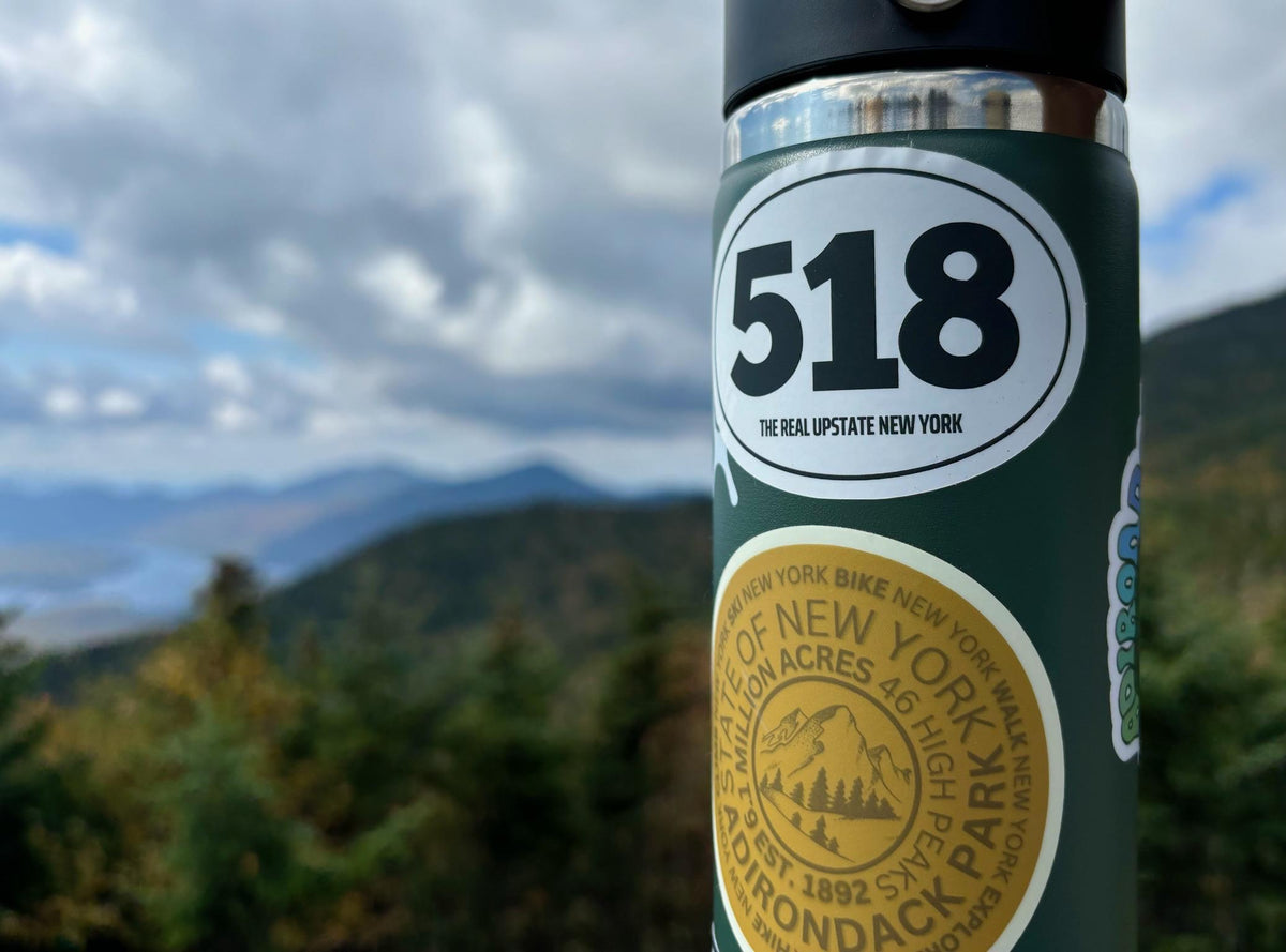Adirondack Mountain Marker Sticker: ADK Hiker Gift