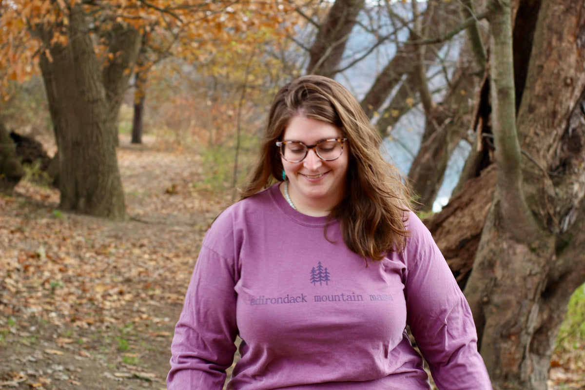 Adirondack Mountain Mama Long or Short Sleeve Shirt: North Country Gift