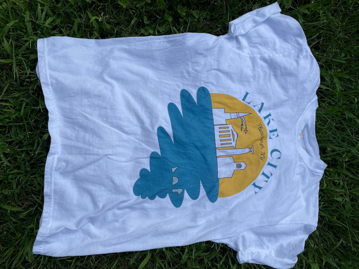 The Lake City T-Shirt | SUNY Plattsburgh | Lake Champlain | Plattsvegas | North Country | NoCo | Champ Champy