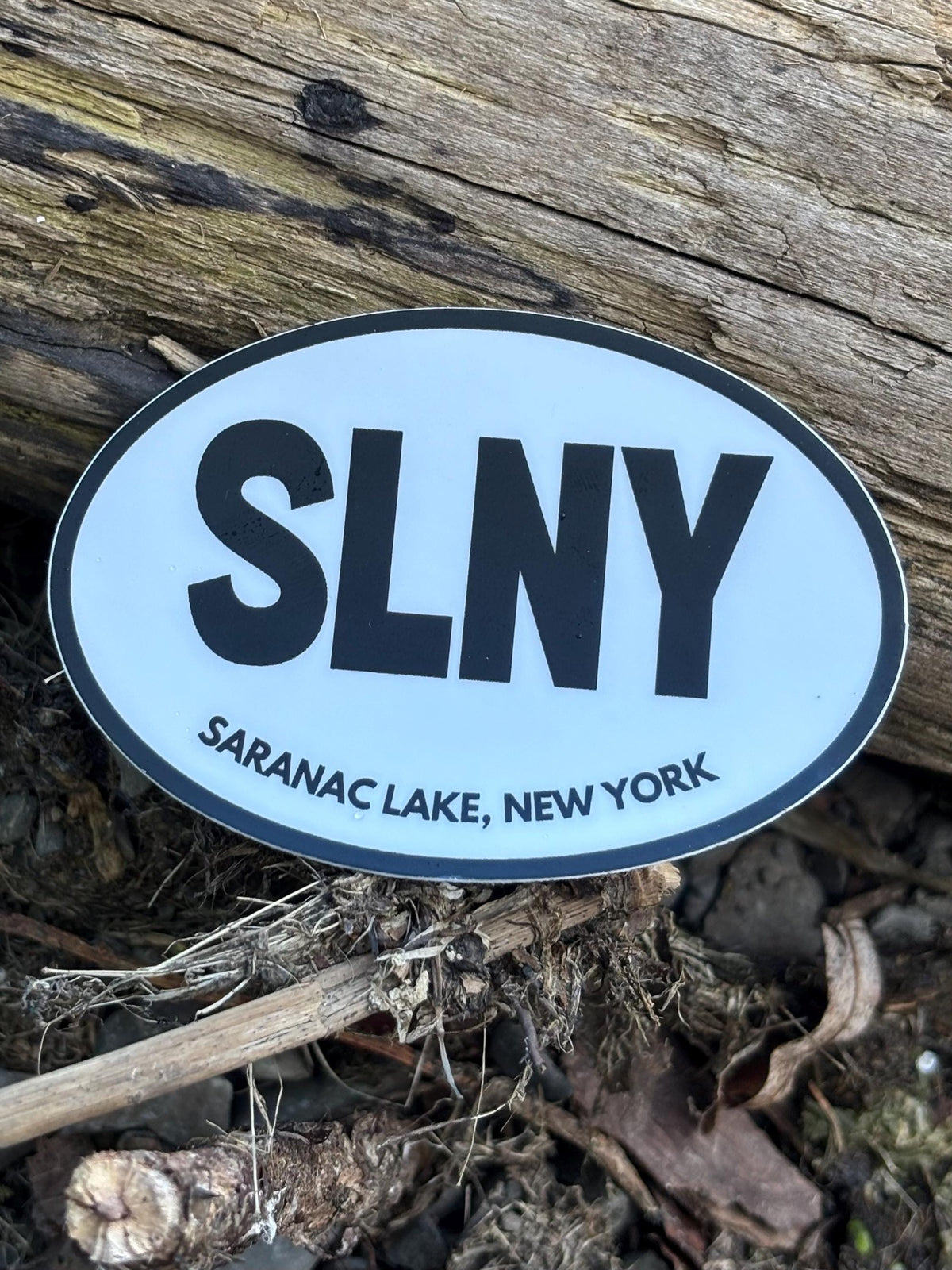 SLNY Saranac Lake Sticker, Saranac Lake NY Sticker, Adirondack Sticker, New York Lake Sticker, Upstate NY Decal, Outdoor Adventure Sticker