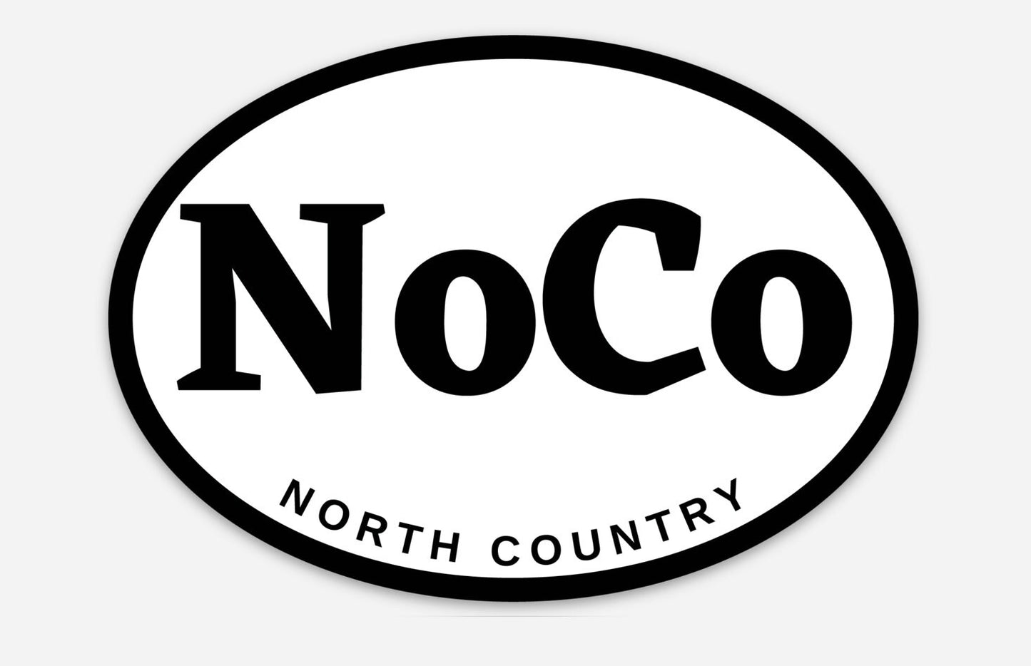 North Country Sticker | NoCo | New York | Plattsburgh, New York | Lake Champlain | SUNY Plattsburgh | Plattsburgh State | Upstate NY | Decal