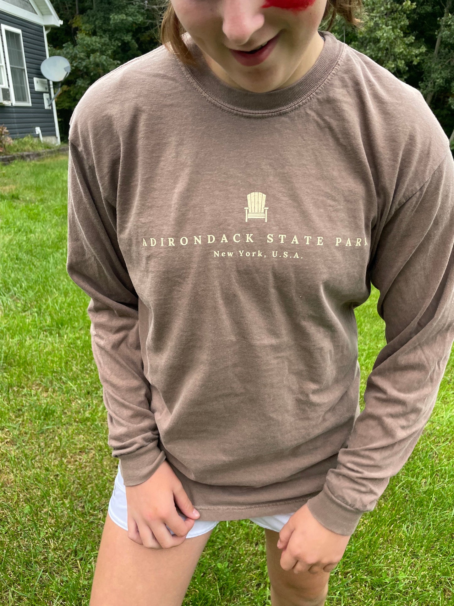 Adirondack Park Long Sleeve Shirt | Plattsburgh, New York | Burlington, Vermont | North Country Gift, Present | Lake Placid | ADK | Saranac